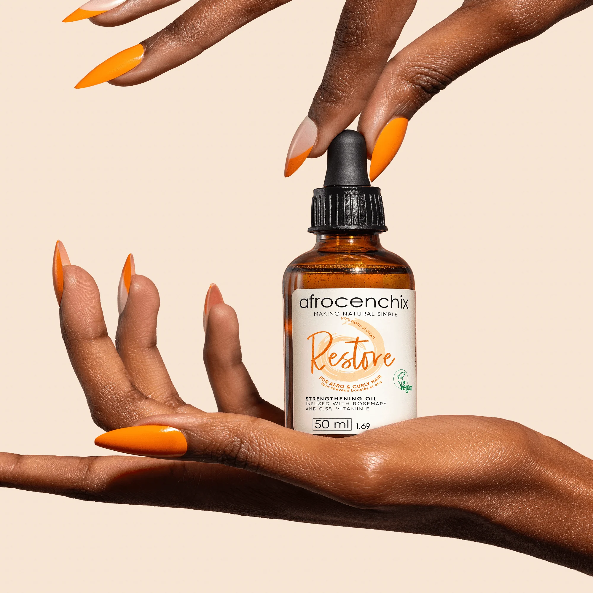 Restore - Hydrating Hair Oil for Strength & Shine - Image 6