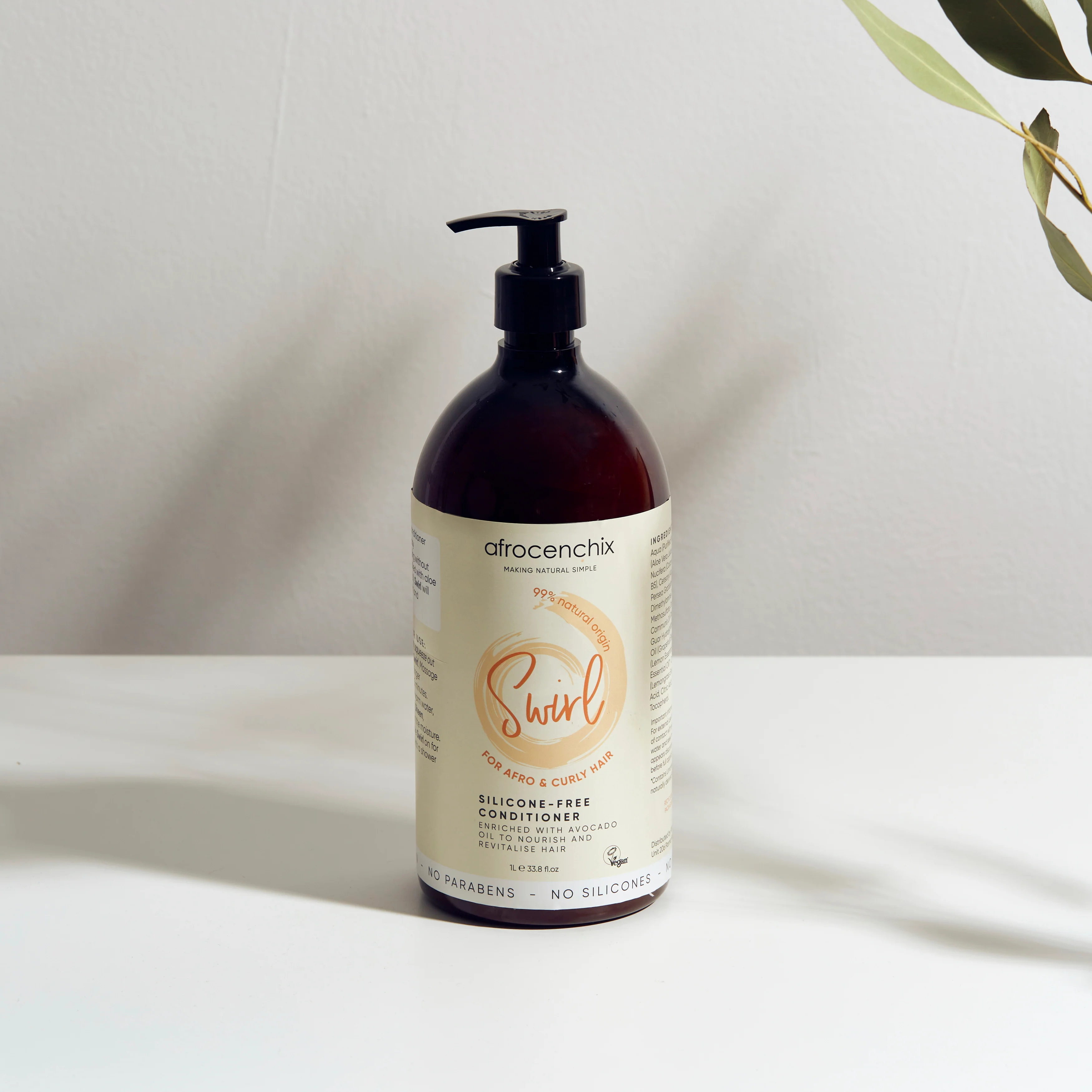Family Size Swirl - Silicone-Free Conditioner (1 Litre) - Image 4