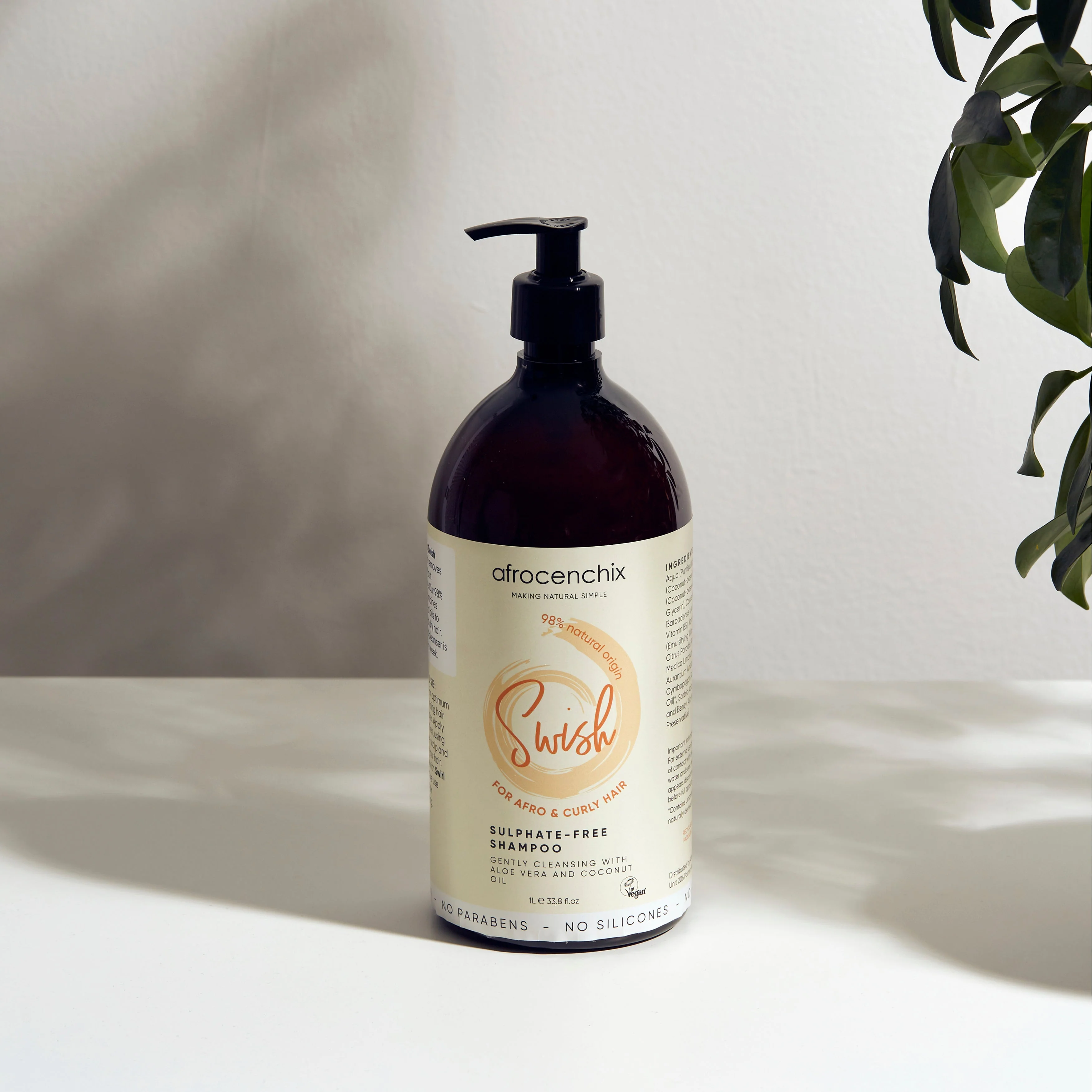 Family Size Swish - Sulphate-Free Shampoo (1 Litre) - Image 4