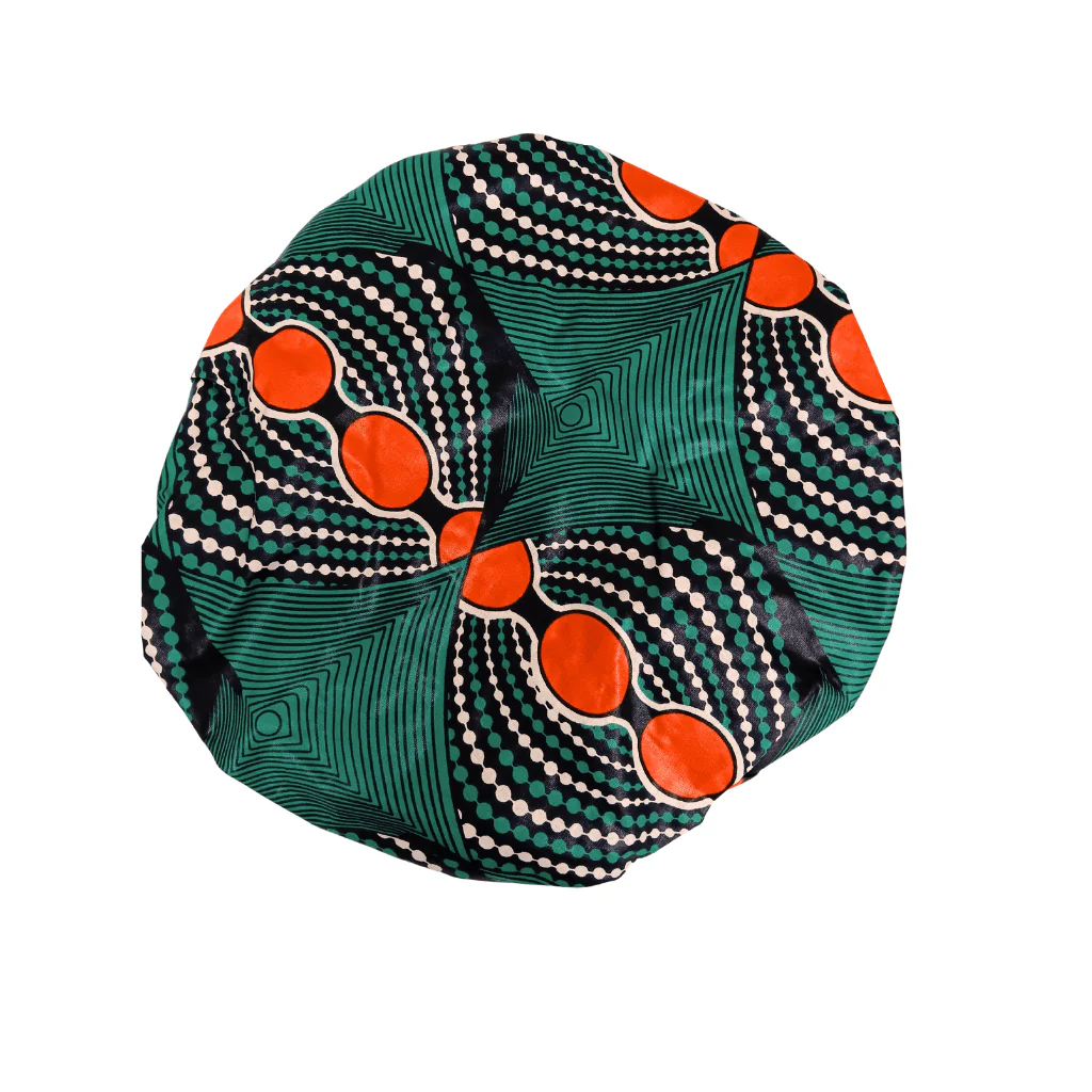Print Bonnet with Satin Lining - Image 3